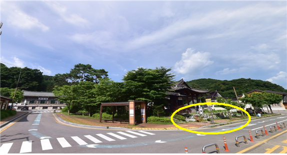 남한산성 중앙주차장 (A/B/C노선 회차지점)